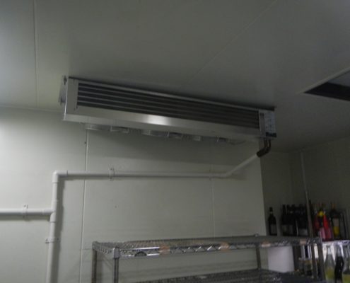 プレハブ冷凍庫の冷却機器
