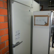 プレハブ冷蔵庫のサイクル交換工事