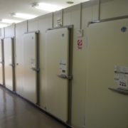 神奈川県茅ヶ崎市の某大手スーパー｜プレハブ冷凍・冷蔵庫の新設工事