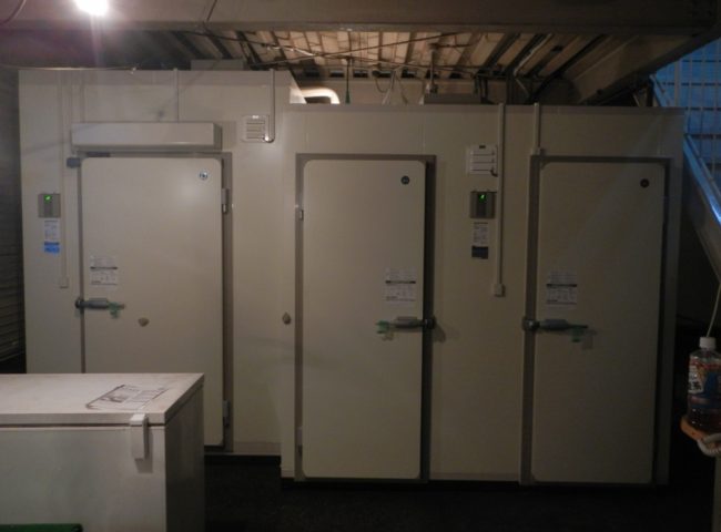 横浜市磯子区の南部市場｜プレハブ冷凍・冷蔵庫の新設工事